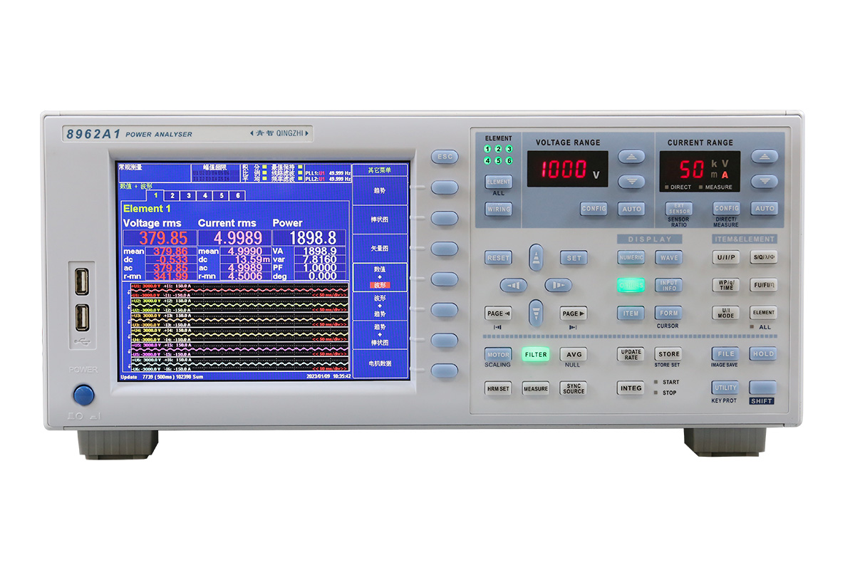  如何使用功率計(jì)及功率分析儀測試